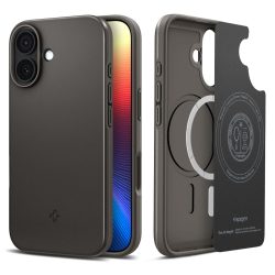 Θήκη Σιλικόνης Spigen Thin Fit με Magsafe για iPhone 17 - Gunmetal
