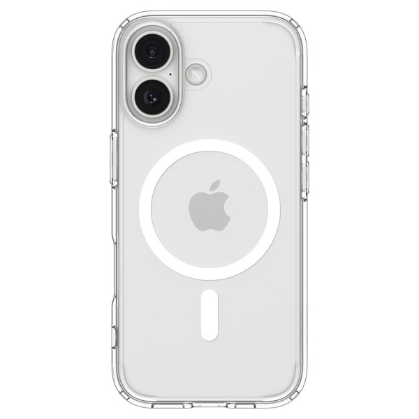 Θήκη Σιλικόνης Spigen Ultra Hybrid με Magsafe για iPhone 17 - Clear/White