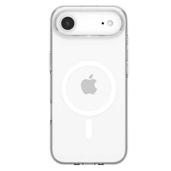 Θήκη Σιλικόνης Spigen liquid crystal με Magsafe για iPhone Air - Clear/White