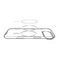 Θήκη Σιλικόνης Spigen liquid crystal με Magsafe για iPhone Air - Clear/White
