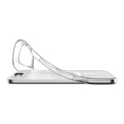 Θήκη Σιλικόνης Spigen liquid crystal με Magsafe για iPhone Air - Clear/White