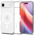 Θήκη Σιλικόνης Spigen liquid crystal με Magsafe για iPhone Air - Clear/White