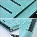 Θήκη Book Forcell Mezzo Υφασμάτινη με Δυνατότητα Stand για Samsung Galaxy A25 5G - Green Mandala
