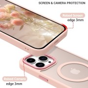 Θήκη Σιλικόνης Orso Case με Magsafe για iPhone 13 Pro - Pink