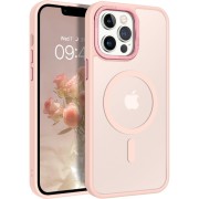Θήκη Σιλικόνης Orso Case με Magsafe για iPhone 13 Pro - Pink