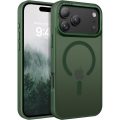 Θήκη Σιλικόνης Orso MagCase Focus με MagSafe για iPhone 17 Pro Max - Frosted Forest Green