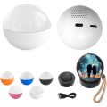 Electronic Crystal Ball, Video Display Ornament (White)