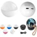 Electronic Crystal Ball, Video Display Ornament (White)