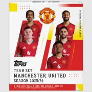 Topps -  2025/2026 Manchester United SC Team Set Box