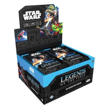 Star Wars: Unlimited – Legends Of The Force – Booster Box (24 Booster Packs – English)