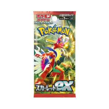 Pokémon TCG: Scarlet & Violet - Scarlet EX  - 1 Booster Pack - Japanese Language