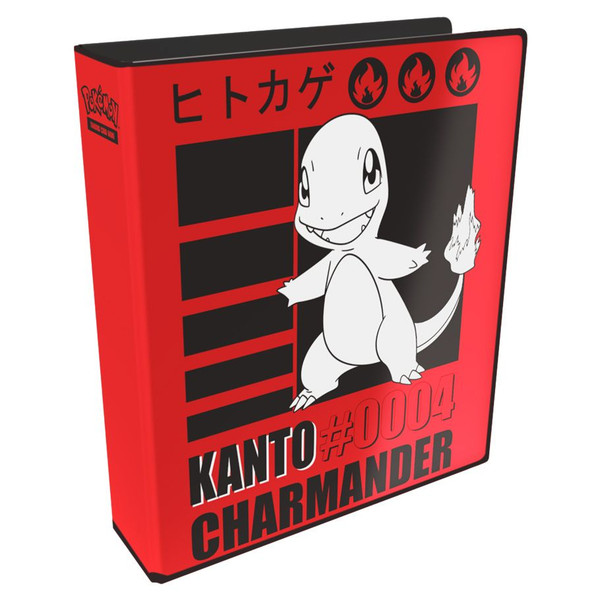 Άλμπουμ Καρτών Ultra Pro Kanto- Charmander Album 2” (with Rings) - Charmander