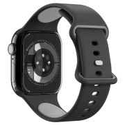 Λουράκι Σιλικόνης Spigen Nano Pop για Apple Watch 44/45/46/49mm - Black Sesame