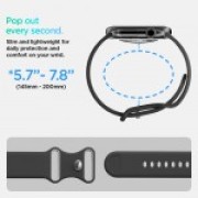 Λουράκι Σιλικόνης Spigen Nano Pop για Apple Watch 44/45/46/49mm - Black Sesame