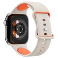 Λουράκι Σιλικόνης Spigen Nano Pop για Apple Watch 44/45/46/49mm - Orange Beige