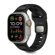 Λουράκι Σιλικόνης Tech-Protect Iconband Line για Apple Watch 44/45/46/49mm - Black