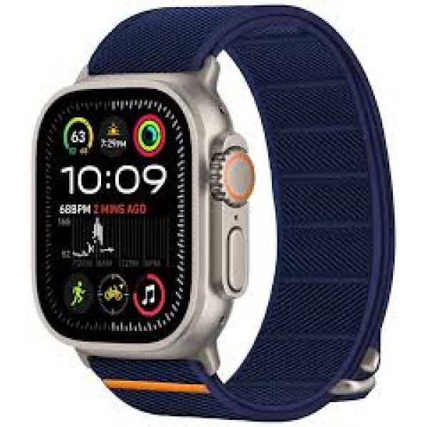 Λουράκι Υφασμάτινο Tech-Protect Nylon Slip για Apple  Watch 44/45/46/49mm - NAVY