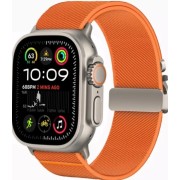 Λουράκι Υφασμάτινο Tech-Protect Nylon Clasp για Apple  Watch 44/45/46/49mm - Orange