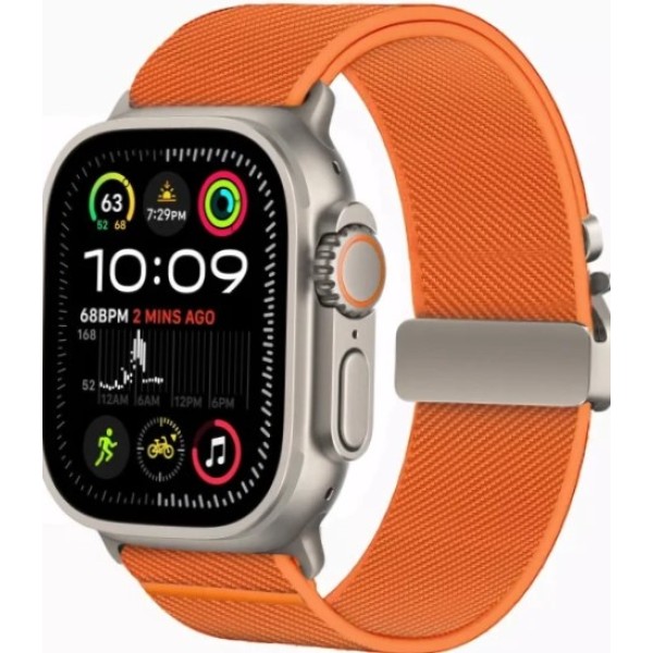 Λουράκι Υφασμάτινο Tech-Protect Nylon Clasp για Apple  Watch 44/45/46/49mm - Orange