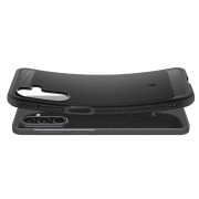 Θήκη Σιλικόνης Spigen Rugged Armor για Samsung Galaxy Α17 4G/5G - Black Matte