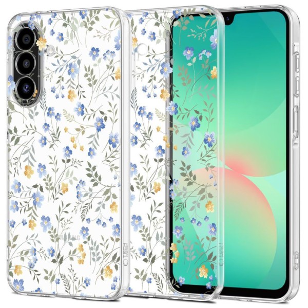 Θήκη Σιλικόνης Tech-Protect Flexair+ για Samsung Galaxy A17 4G/5G - Spring Flowers