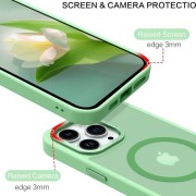 Θήκη Σιλικόνης Orso MagCase Focus για iPhone 13 Pro Max - Spring Green