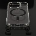 Θήκη Σιλικόνης με Λουράκι Orso Detachable Lanyard με Magsafe για Apple iPhone 13/14 - Clear Black
