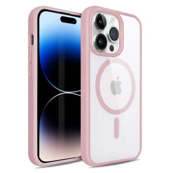 Θήκη Σιλικόνης OEM (MagSafe) για iPhone 14 Pro Max - Pink