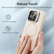 Θήκη Σιλικόνης ESR Cloud Soft Case με MagSafe για iPhone 15 Pro - Light Tan