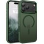 Θήκη Σιλικόνης Orso Magsafe focus iPhone 17 Pro - Frosted Forest Green