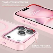 Θήκη Σιλικόνης Orso Magsafe focus iPhone 17 Pro -  Pink