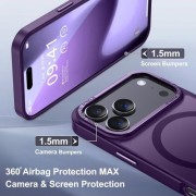 Θήκη Σιλικόνης Orso Magsafe focus iPhone 17 Pro - Frosted Purple