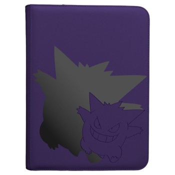 Άλμπουμ Καρτών Ultra Pro Elite Series Gengar - 12-Pocket με φερμουάρ Zippered PRO Binder (480 θέσεις - Purple)