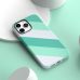 Σκληρή Θήκη Vokamo PU Leather Case για iPhone 14 Plus / iPhone 15 Plus - Mint Green