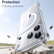 Θήκη Σιλικόνης ESR Classic Hybrid (Camera Control Button) MagSafe Clear Shimmer iPhone 17 Pro Max