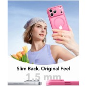 Θήκη Σιλικόνης ESR Classic Hybrid (Camera Control Button) MagSafe Frosted Pink iPhone 17 Pro