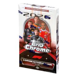 2026 Topps Chrome Formula 1 – Hobby Box (20 Packs)  – English