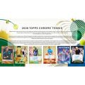 Topps Chrome Tennis 2026 - Hobby Box (12 Packs)