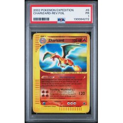Charizard Expedition - Rev.Foil - English 2002 -  #6 - PSA PR 1 - Pokemon Graded Card