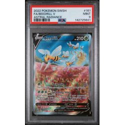 Beedrill V FA 2022 Pokemon Sword & Shield - Astral Radiance #161/189 PSA MT 9 - Graded Card