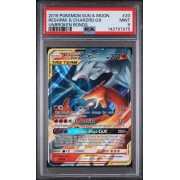 Charizard & Reshiram GX - Sun & Moon - Unbroken Bonds - English 2019 - #020/214 - PSA MT 9 - Pokemon Graded Card