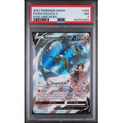 Rayquaza V - Evolving Skies - English 2021 - #194/203 FA - PSA NM 7 - Pokemon Graded Card