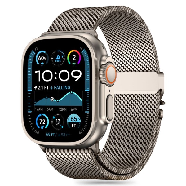 Λουράκι Tech-Protect Milano για Apple Watch (44 / 45 / 46 / 49mm) - Titanium
