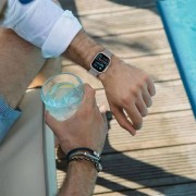 Λουράκι Tech-Protect Milano για Apple Watch (44 / 45 / 46 / 49mm) - Titanium
