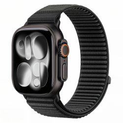 Λουράκι Νάιλον Tech-Protect NylonLoop για Apple Watch Series 8 / 9 / 10 / 11 / 12 / SE (40 / 41 / 42mm) - Black