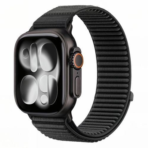 Λουράκι Νάιλον Tech-Protect NylonLoop για Apple Watch Series 8 / 9 / 10 / 11 / 12 / SE (40 / 41 / 42mm) - Black