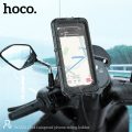 Hoco Βάση Κινητού Μοτοσυκλέτας με Θήκη για τον Καθρέπτη – Μαύρη