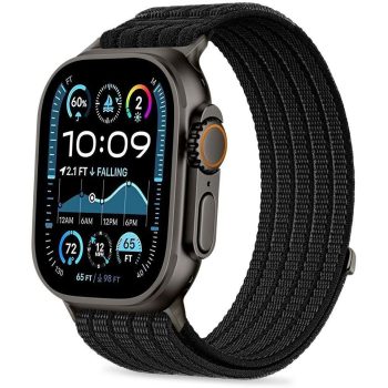Λουράκι Υφασμάτινο Tech-Protect Nylon Slip για Apple  Watch 44/45/46/49mm - Black