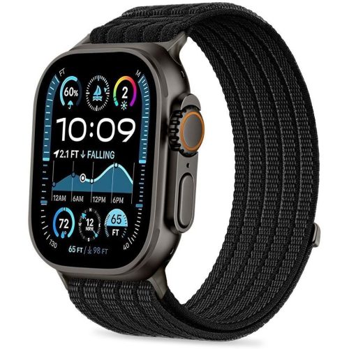 Λουράκι Υφασμάτινο Tech-Protect Nylon Slip για Apple  Watch 44/45/46/49mm - Black