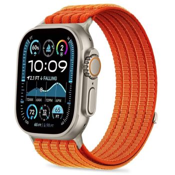 Λουράκι Υφασμάτινο Tech-Protect Nylon Slip για Apple  Watch 44/45/46/49mm - Orange